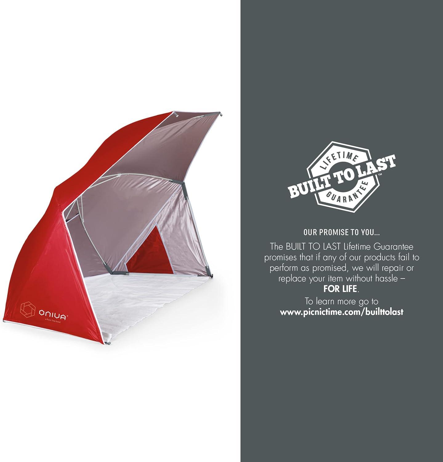 imageBrolly Beach Umbrella Tent Pop Up Beach Tent Beach Sun Shade