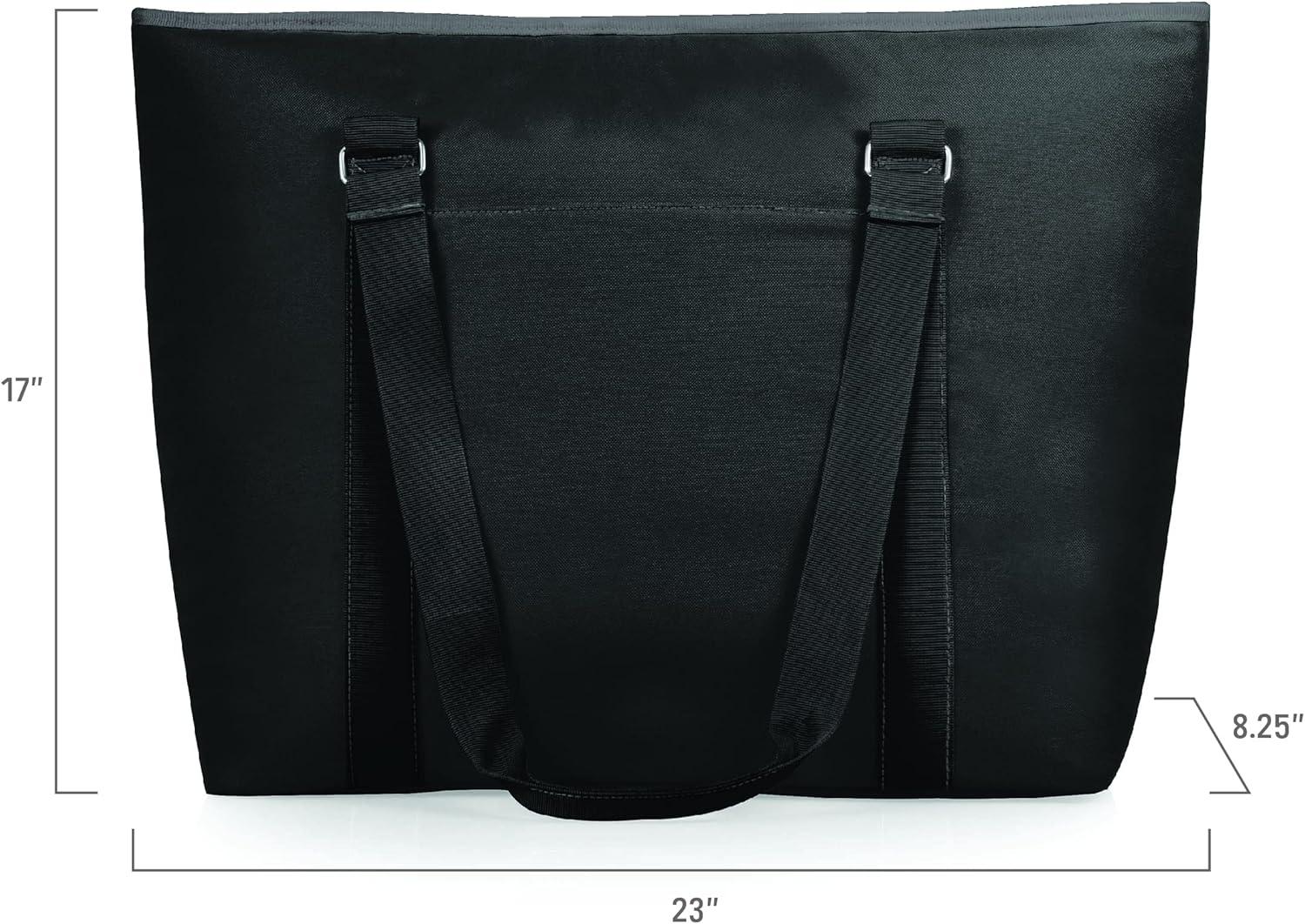 imagePICNIC TIME Tahoe XL Tote Cooler Bag Versatile Insulated Cooler Bag with 48Can Capacity Soft Insulated Tote with WaterResistant Interior Liner Long Straps and Exterior PocketBlack