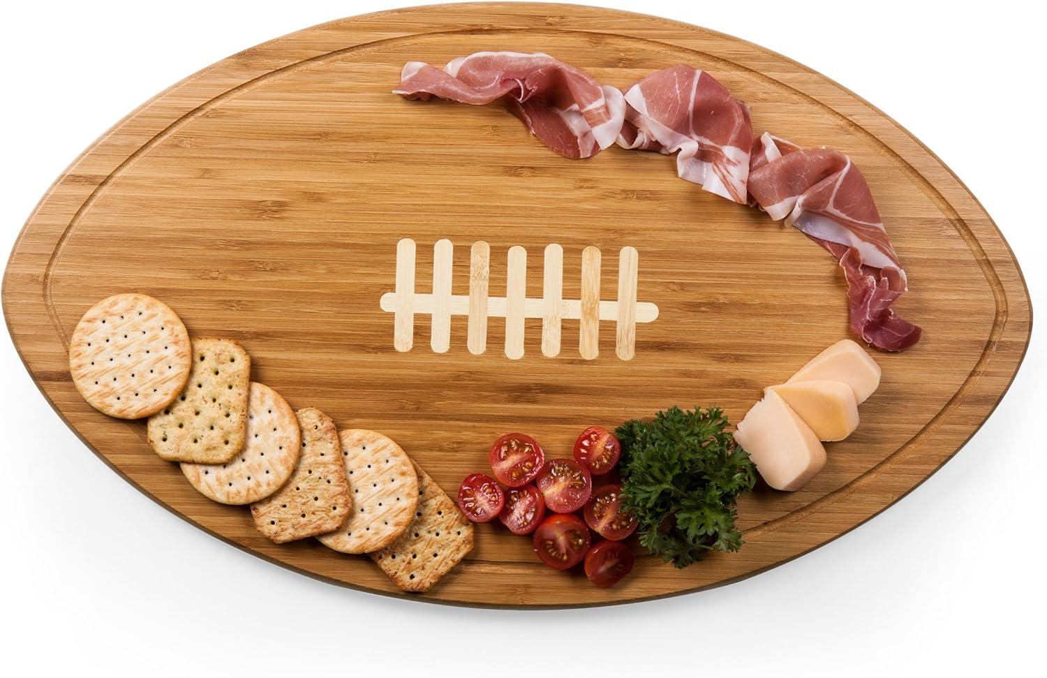 imagePicnic Time Kickoff Cutting Board Serving Tray Bamboo