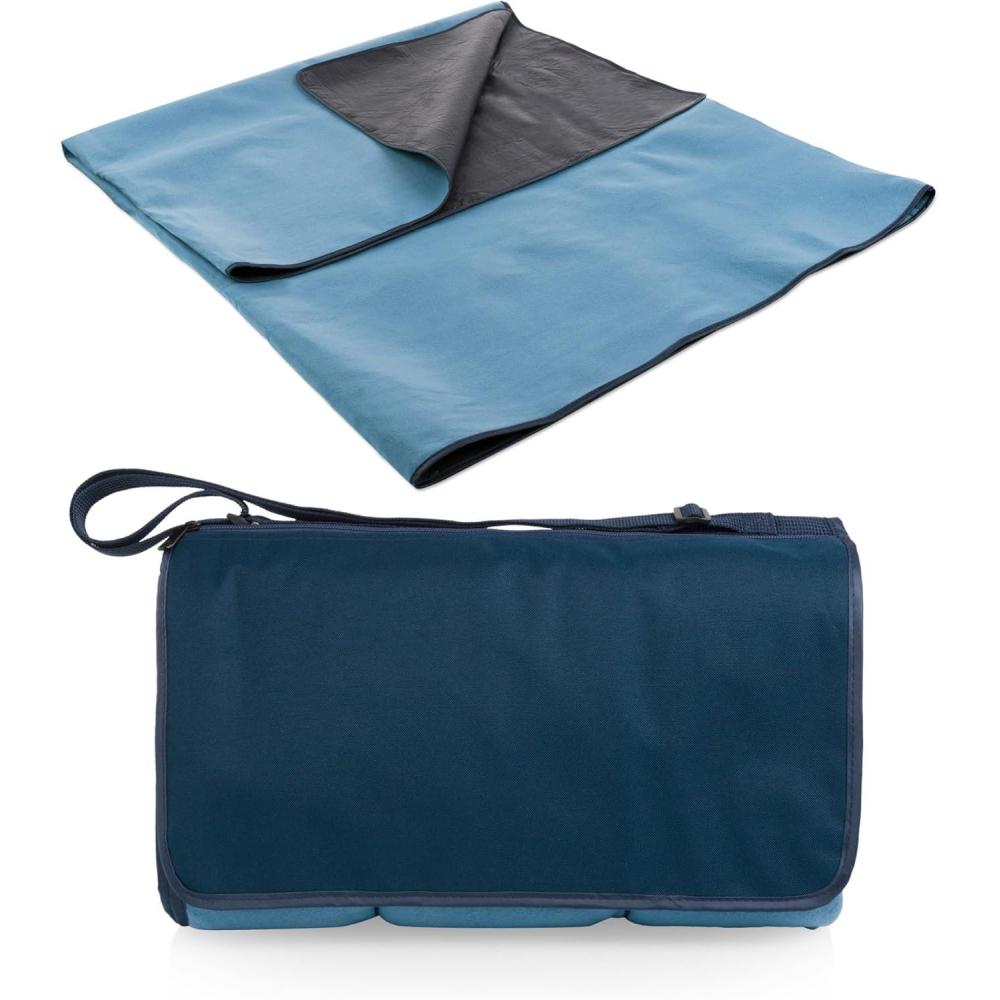 imageONIVA a Picnic Time Brand Blanket Tote XL Outdoor Picnic Blanket Beach Blanket Camping BlanketDusty Blue