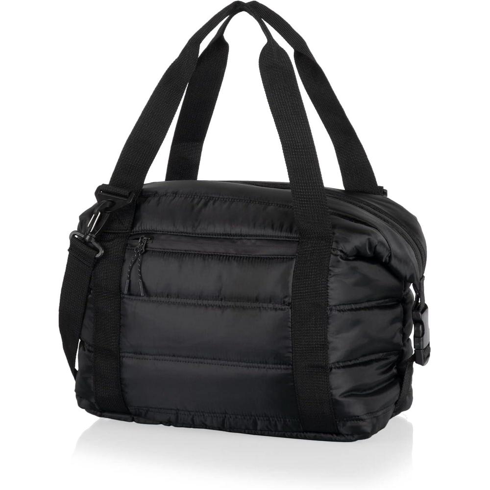 imageONIVA AllDay Quilted Washable Insulated Cooler Bag Soft Cooler Bag Picnic Cooler Shale BrownObsidian Black