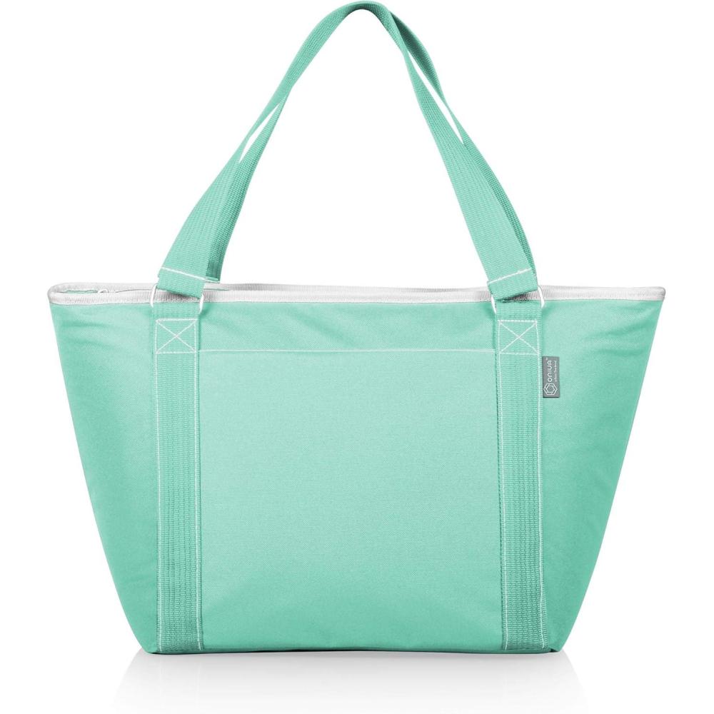 imagePicnic TIME Topanga Tote Cooler Bag Versatile Insulated Cooler Bag with 24Can Capacity Soft Insulated Tote with WaterResistant Interior Liner Long Straps and Exterior Pocket TealTeal