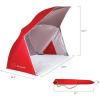 Brolly Beach Umbrella Tent – Pop Up Beach Tent – Beach Sun Shade