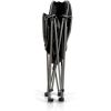 Campsite Camping Chair, Picnic Chair, Outdoor Folding Chair with Carry Bag, Beach Chair(Black/Grey)