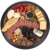 Lazy Susan Acacia Serving Tray, 18-Inch