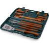 ONIVA – A Picnic Time brand 18-Piece BBQ Grill Set, Outdoor BBQ Accessories with Case, Grilling Tools for Barbecue, (Green)