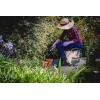 PICNIC TIME Garden Kneeler and Seat, Folding Gardening Bench, Portable Garden Stool and Kneeler with Detachable Tote Organizer for Weeding & Yard Work (Olive Green with Beige Accents)