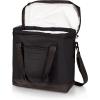 PICNIC TIME Montero Tote Cooler Bag, Versatile Insulated Cooler Bag with 20-Can Capacity, Soft Insulated Tote with Water-Resistant Interior Liner, Zipper Pockets, Converts to Backpack Straps, (Black)