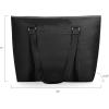 PICNIC TIME Tahoe XL Tote Cooler Bag, Versatile Insulated Cooler Bag with 48-Can Capacity, Soft Insulated Tote with Water-Resistant Interior Liner, Long Straps, and Exterior Pocket(Black)
