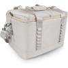 PICNIC TIME Tarana Superthick Cooler Bag with Removable Shoulder Strap, 12 Can Insulated Soft Cooler, Beach Cooler, Insulated Camping Cooler, Picnic Cooler, (Black)(Halo Gray)