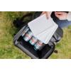 Picnic TIME 4 Pack Reusable Ice Packs, Ice Packs for Lunch Boxes and Coolers, Long Lasting Feezer Packs (White)