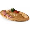 Picnic Time Kickoff Cutting Board Serving Tray Bamboo