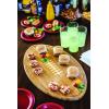 Picnic Time Kickoff Cutting Board Serving Tray Bamboo
