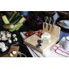 TOSCANA – a Picnic Time brand Asiago Cheese Board and Knife Set, Charcuterie Board Set, Wood Cutting Board with Cheese Knives, (Parawood)