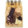 TOSCANA – a Picnic Time brand Asiago Cheese Board and Knife Set, Charcuterie Board Set, Wood Cutting Board with Cheese Knives, (Parawood)