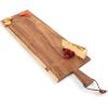 TOSCANA Madera Charcuterie Board Round – Caribbean Walnut, Caribbean Walnut(Caribbean Walnut)