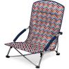 ONIVA – a Picnic Time brand – Tranquility Beach Chair with Carry Bag – Low Beach Chair(Assorted/ Multicolor)