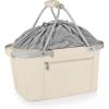 ONIVA – a Picnic Time brand Metro Shopping Basket – Insulated Picnic Basket – Collapsible Market Basket – Utility Tote Cooler Bag(Sand)