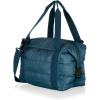 ONIVA All-Day Quilted Washable Insulated Cooler Bag, Soft Cooler Bag, Picnic Cooler, (Shale Brown)(Beryl Blue)