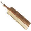 PICNIC TIME Artisan 30″ Acacia Charcuterie Board with Raw Wood Edge, Wooden Cutting Board with Handle, All-Purpose Serving Platter, Decorative and Reversible Serving Plank (Acacia Wood)(30-inch)