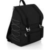 PICNIC TIME OTG Traverse Backpack Cooler, Soft Cooler, Hiking Backpack(Black)