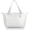 PICNIC TIME Tarana Insulated Lunch Tote Bag for Women, Large Reusable Cooler Tote Made from 15 Recycled Bottles, Stylish Purse Lunch Bag with Compartments, Portable Picnic Tote (Aurora Blue)(Halo Gray)