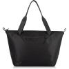 PICNIC TIME Tarana Insulated Lunch Tote Bag for Women, Large Reusable Cooler Tote Made from 15 Recycled Bottles, Stylish Purse Lunch Bag with Compartments, Portable Picnic Tote (Aurora Blue)(Carbon Black)