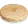 Picnic TIME NFL Brie Cheese Board and Knife Set – Charcuterie Board Set – Wood Cutting Board(Atlanta Falcons)