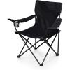 Picnic TIME PTZ Camp Chair, Picnic Chair, Beach Chair with Carrying Bag(Black)
