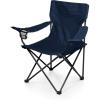 Picnic TIME PTZ Camp Chair, Picnic Chair, Beach Chair with Carrying Bag(Navy)