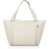Picnic TIME Topanga Tote Cooler Bag, Versatile Insulated Cooler Bag with 24-Can Capacity, Soft Insulated Tote with Water-Resistant Interior Liner, Long Straps, and Exterior Pocket, (Teal)(Sand)
