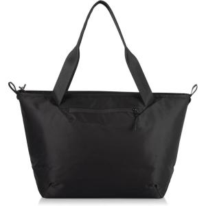 PICNIC TIME Tarana Insulated Lunch Tote Bag for Women, Large Reusable Cooler Tote Made from 15 Recycled Bottles, Stylish Purse Lunch Bag with Compartments, Portable Picnic Tote (Aurora Blue)(Carbon Black)
