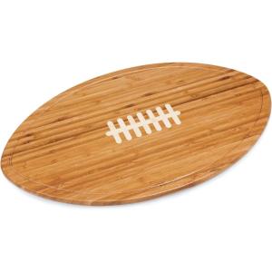 Picnic Time Kickoff Cutting Board Serving Tray Bamboo