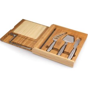 TOSCANA – a Picnic Time Brand Soiree Cheese Board/Tool Set