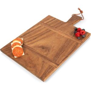 TOSCANA Madera Charcuterie Board Round – Caribbean Walnut, Caribbean Walnut(Caribbean Walnut)
