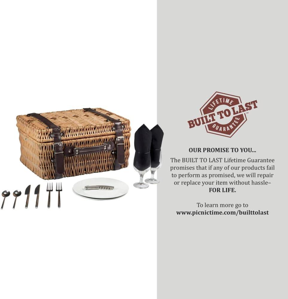 imageNCAA Arizona State Sun Devils Champion Picnic Basket with Deluxe Service for Two Black