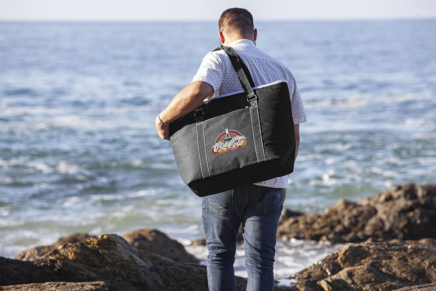 imagePICNIC TIME CocaCola Unity Buy The World A Coke Tahoe XL Tote Cooler Bag Soft Cooler Bag Picnic Cooler Black
