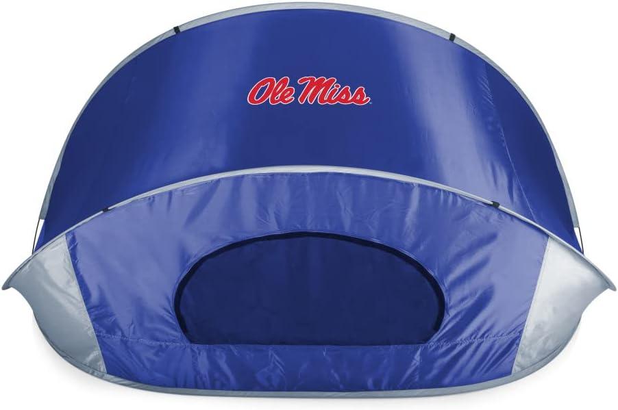 imagePICNIC TIME NCAA Georgia Tech Yellow Jackets Manta Portable Beach Tent Pop Up Tent Beach Sun Shelter Pop Up Gray with Black AccentsBlue with Gray Accents