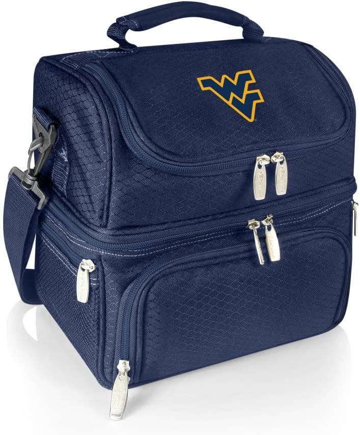 imagePICNIC TIME NCAA Nebraska Cornhuskers Pranzo Lunch Bag Insulated Lunch Box with Picnic Set Lunch Cooler BagNavy Blue