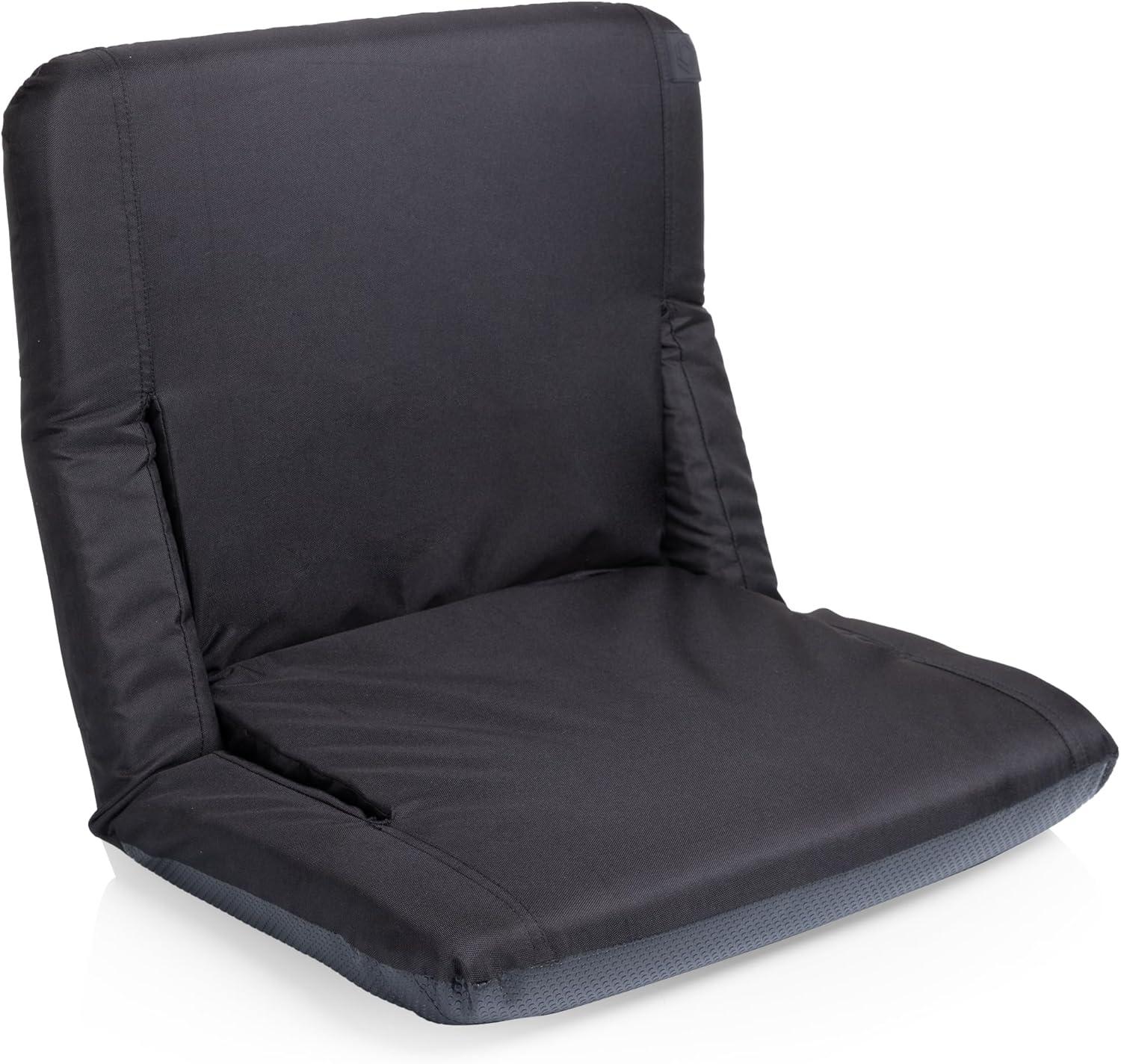 imagePICNIC TIME NCAA West Point Black Knights Ventura Reclining Stadium Seat with Back Support Bleacher Seat Beach Floor Chair