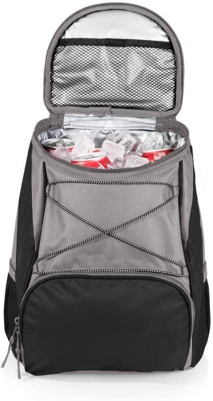 imagePICNIC TIME NHL Colorado Avalanche PTX Backpack Cooler Soft Cooler Backpack Insulated Lunch Bag Black With Gray Accents