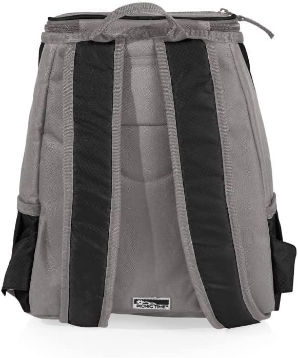 imagePICNIC TIME NHL Colorado Avalanche PTX Backpack Cooler Soft Cooler Backpack Insulated Lunch Bag Black With Gray Accents