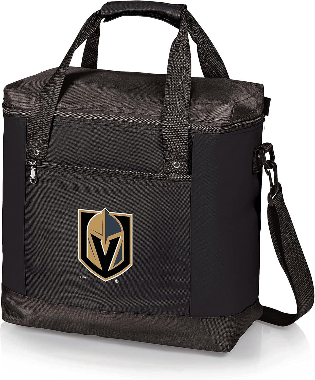 imagePicnic TIME NHL UnisexAdult NHL Montero Tote Cooler Bag Soft Cooler Bag Picnic ToteBlack
