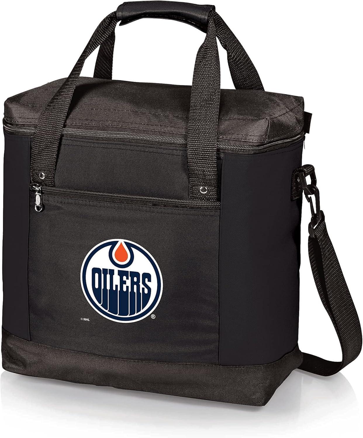 imagePicnic TIME NHL UnisexAdult NHL Montero Tote Cooler Bag Soft Cooler Bag Picnic ToteBlack