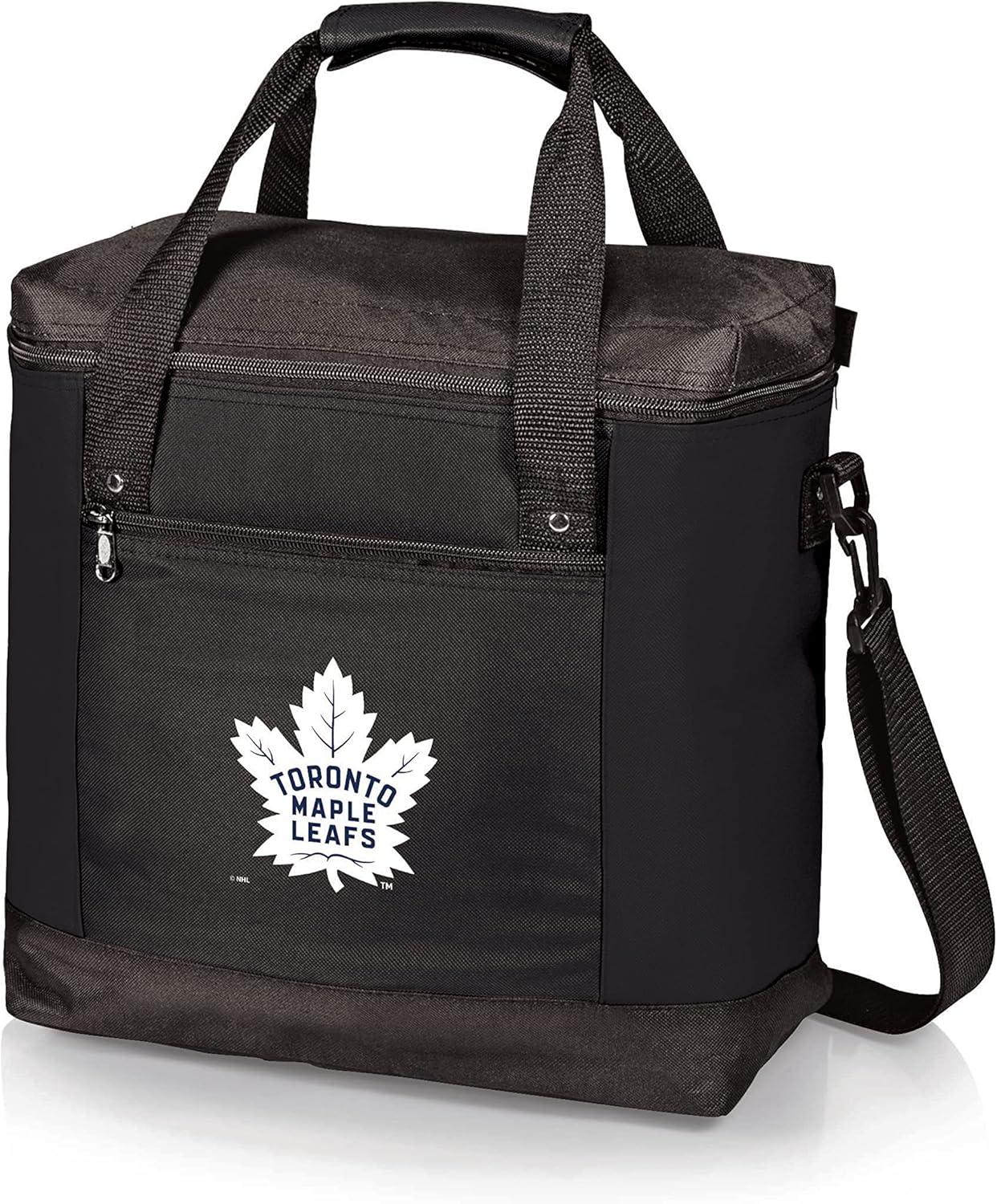 imagePicnic TIME NHL UnisexAdult NHL Montero Tote Cooler Bag Soft Cooler Bag Picnic ToteBlack