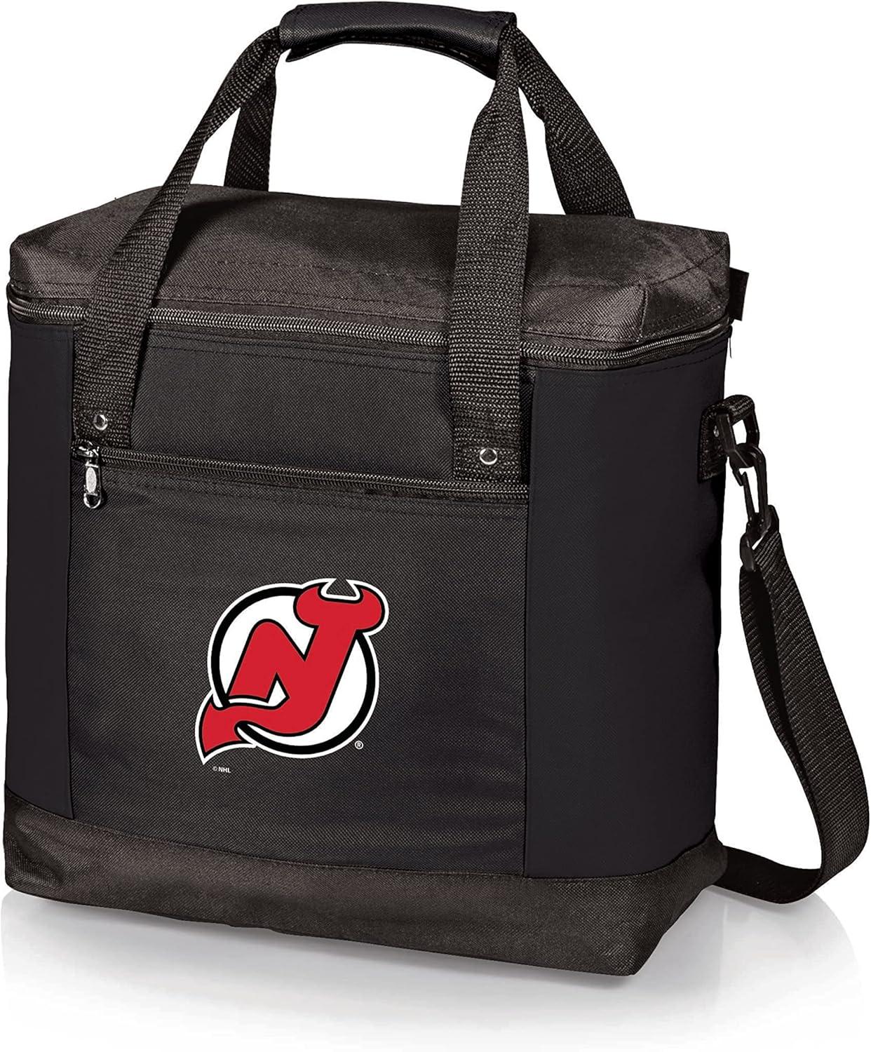imagePicnic TIME NHL UnisexAdult NHL Montero Tote Cooler Bag Soft Cooler Bag Picnic ToteBlack