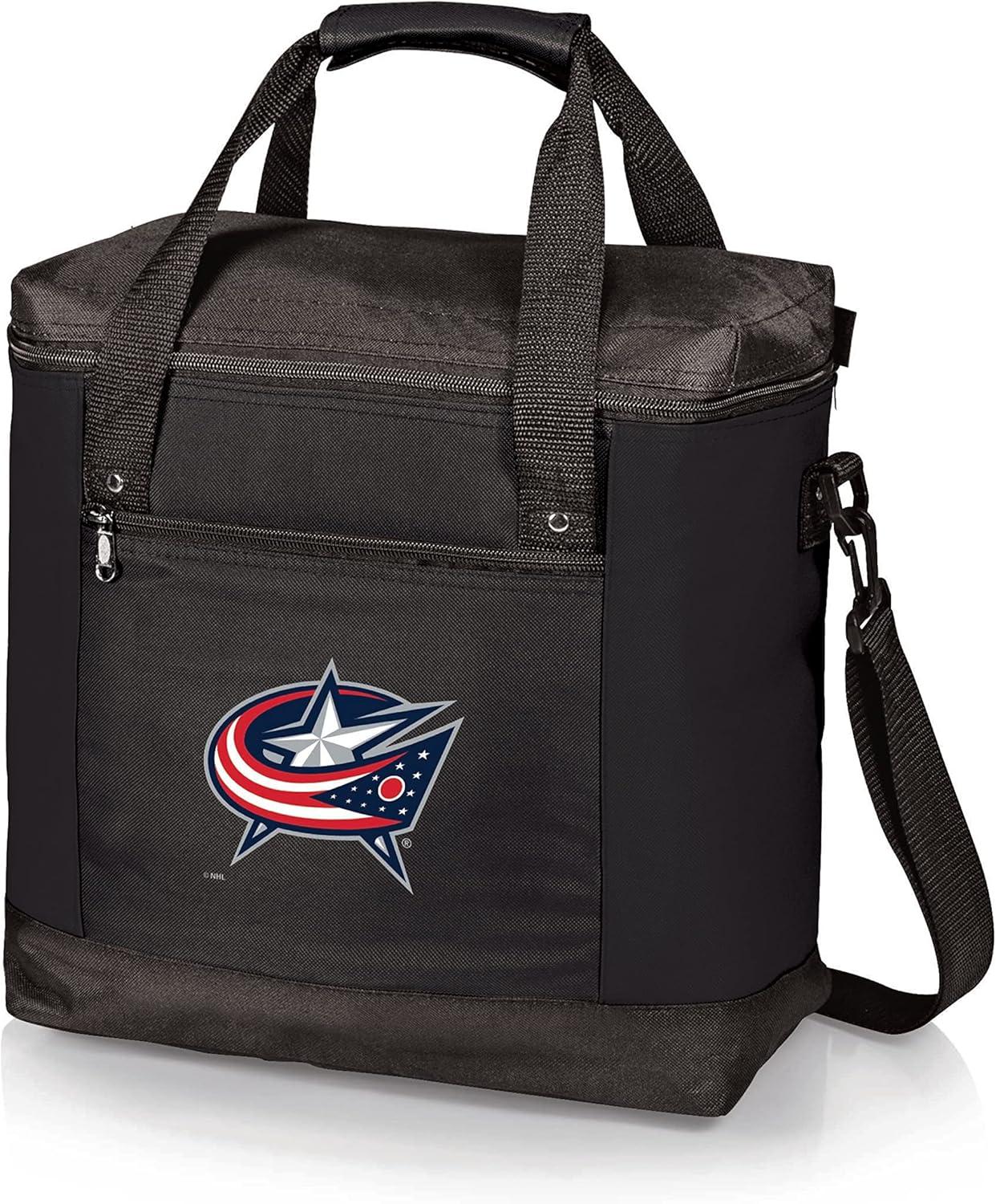 imagePicnic TIME NHL UnisexAdult NHL Montero Tote Cooler Bag Soft Cooler Bag Picnic ToteBlack