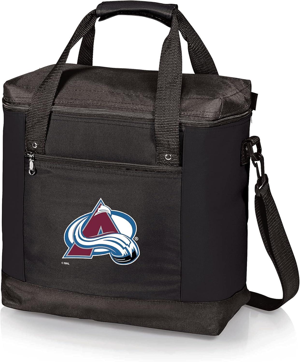 imagePicnic TIME NHL UnisexAdult NHL Montero Tote Cooler Bag Soft Cooler Bag Picnic ToteBlack