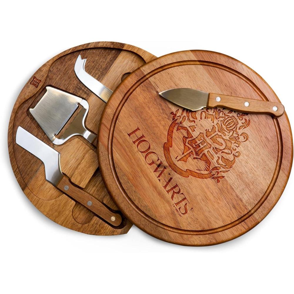 imagePICNIC TIME Disney Lilo ampamp Stitch Acacia Circo Cheese Board and Knife Set Charcuterie Board Set Wood Cutting Board Acacia WoodHarry Potter Hogwarts Acacia Wood