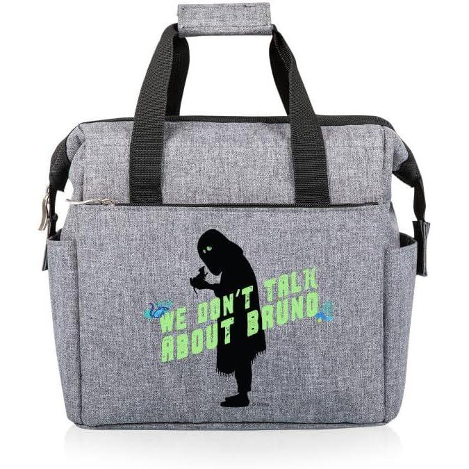 imagePICNIC TIME Disney Lilo ampamp Stitch Drool On The Go Lunch Bag Soft Cooler Lunch Box Insulated Lunch Bag BlackDisney Encanto Bruno Heathered Gray